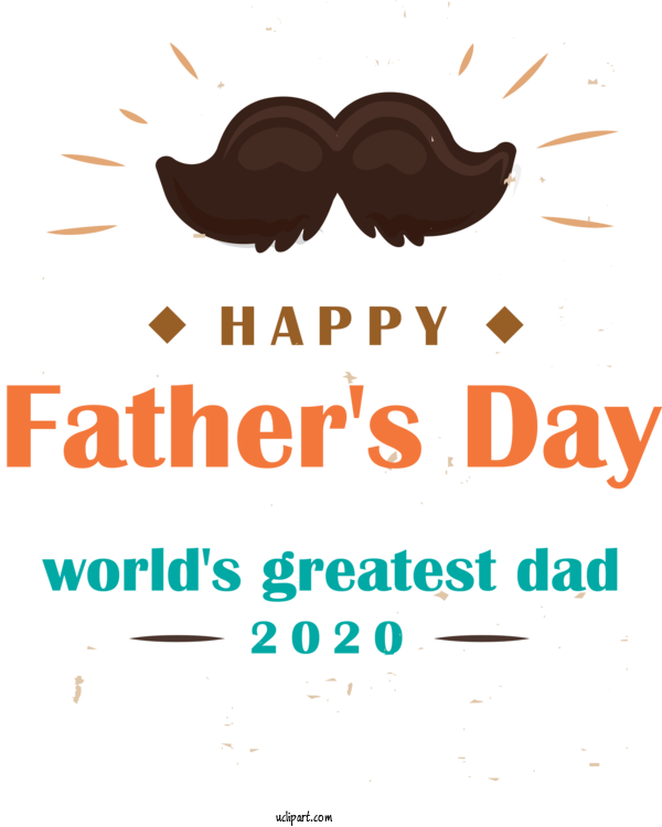 Free Holidays Logo Area Line For Fathers Day Clipart Transparent Background