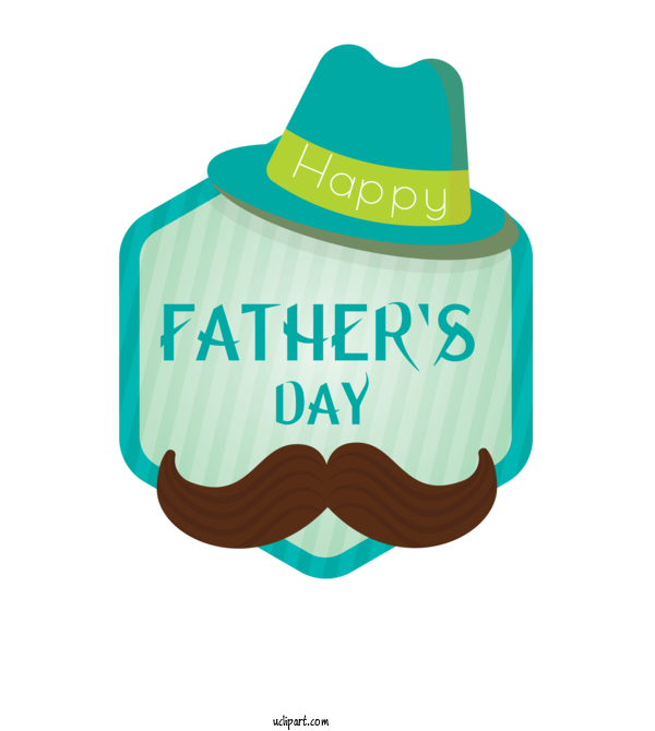Free Holidays Logo Hat Label.m For Fathers Day Clipart Transparent Background