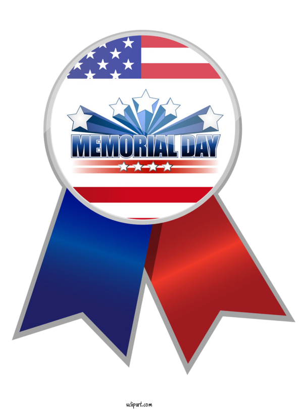 Free Holidays Memorial Day Washington's Birthday Veterans Day For Memorial Day Clipart Transparent Background