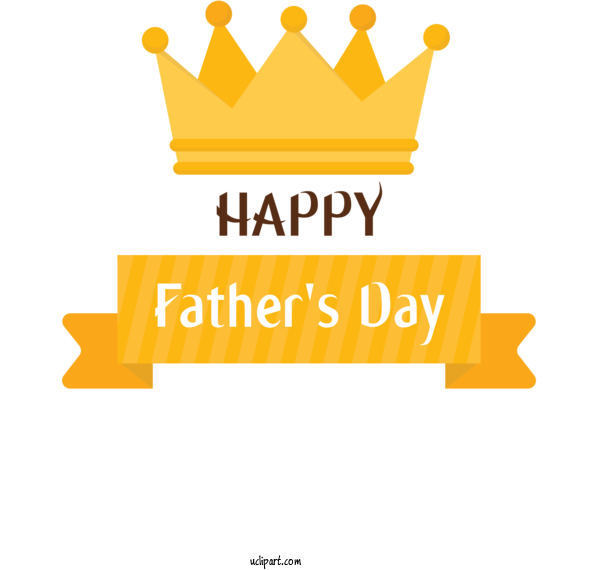 Free Holidays Royalty Free Flat Design Design For Fathers Day Clipart Transparent Background