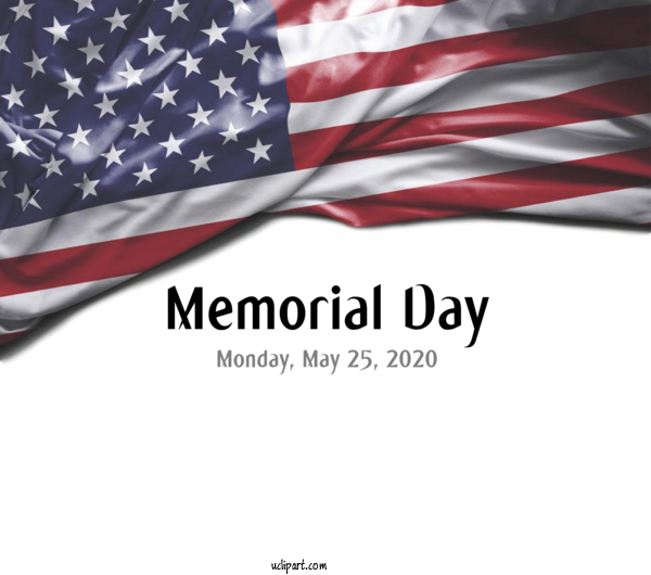 Free Holidays United States Flag Of The United States For Memorial Day Clipart Transparent Background