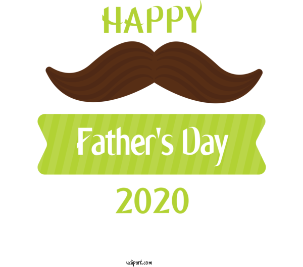Free Holidays Logo Font Produce For Fathers Day Clipart Transparent Background