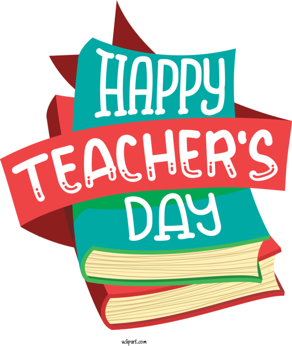 Free Holidays Logo Line Point For Teachers Day Clipart Transparent Background