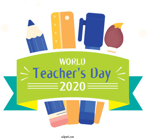 Free Holidays Teaching Education Teachers' Day For Teachers Day Clipart Transparent Background