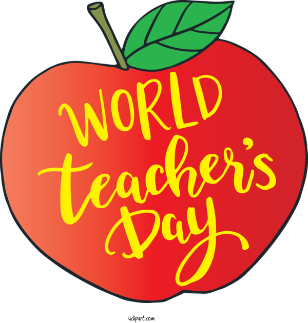 Free Holidays Logo Local Food For Teachers Day Clipart Transparent Background