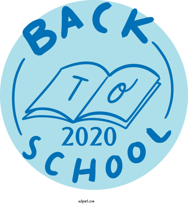 Free School Circle Logo Area For Back To School Clipart Transparent Background