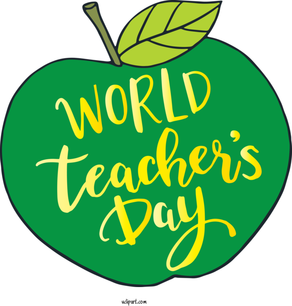 Free Holidays Flower Logo Leaf For Teachers Day Clipart Transparent Background
