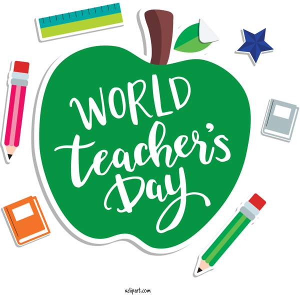 Free Holidays Logo Line Area For Teachers Day Clipart Transparent Background