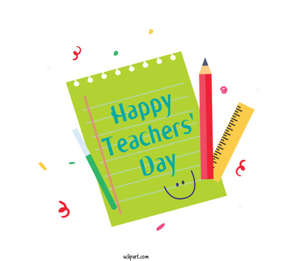 Free Holidays Logo Font Angle For Teachers Day Clipart Transparent Background