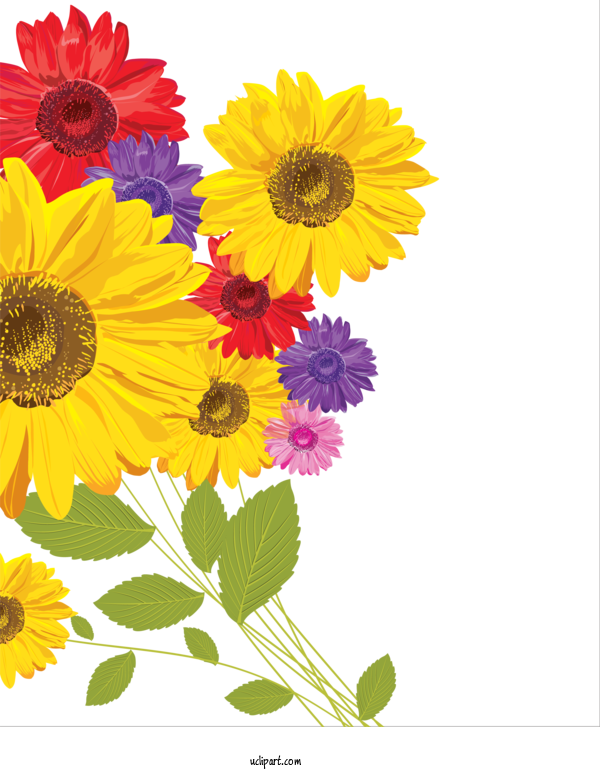 Free Flowers Christmas Day Greeting Card Daughter Greeting Card For Gerbera Clipart Transparent Background