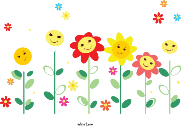 Free Flowers Blog Design Visual Arts For Sunflower Clipart Transparent Background