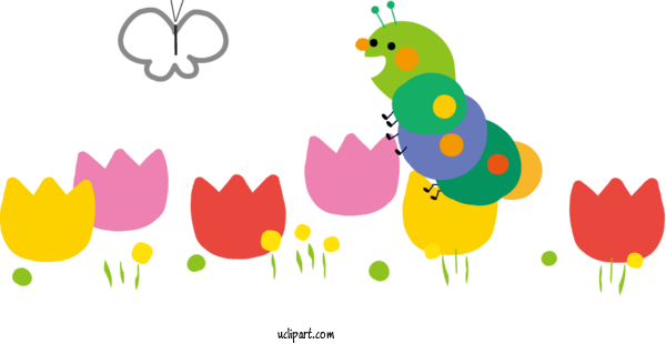 Free Nature Blog Kindergarten Cartoon For Spring Clipart Transparent Background