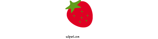 Free Nature Logo Strawberry Design For Spring Clipart Transparent Background
