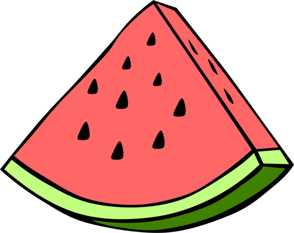 Free Watermelon Melon Watermelon Line Clipart Clipart Transparent Background