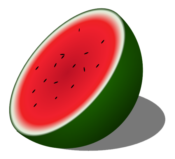 Free Watermelon Melon Watermelon Fruit Clipart Clipart Transparent Background