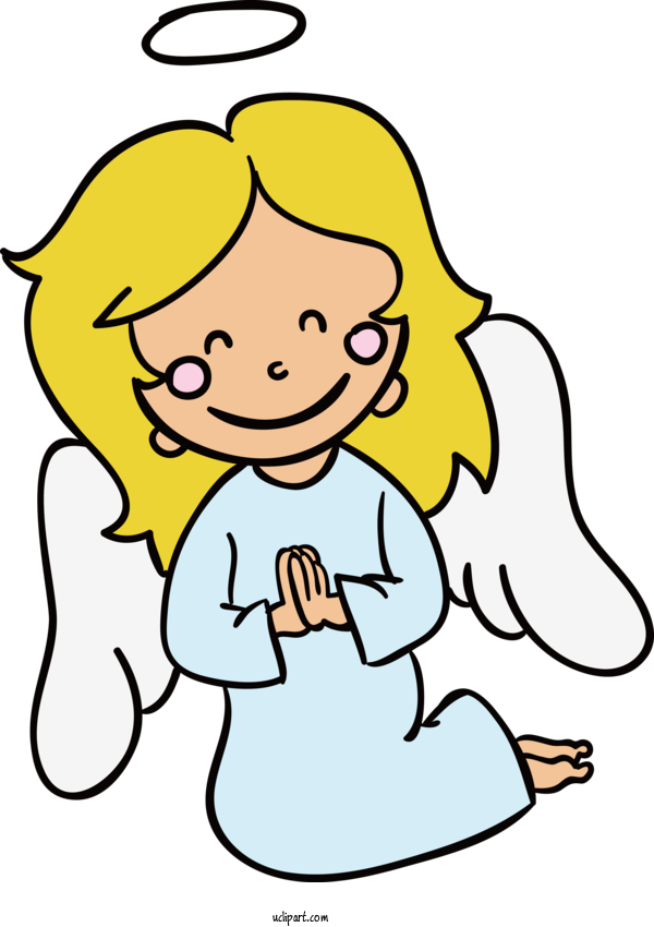 Free Holidays Angel Black & White   M For Valentines Day Clipart Transparent Background