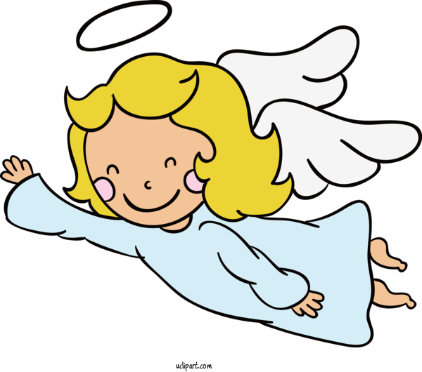 Free Holidays Angel Flight Drawing For Valentines Day Clipart Transparent Background