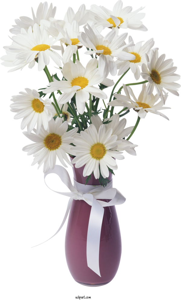 Free Flowers Vase Flower Bouquet Flower For Marguerite Clipart Transparent Background