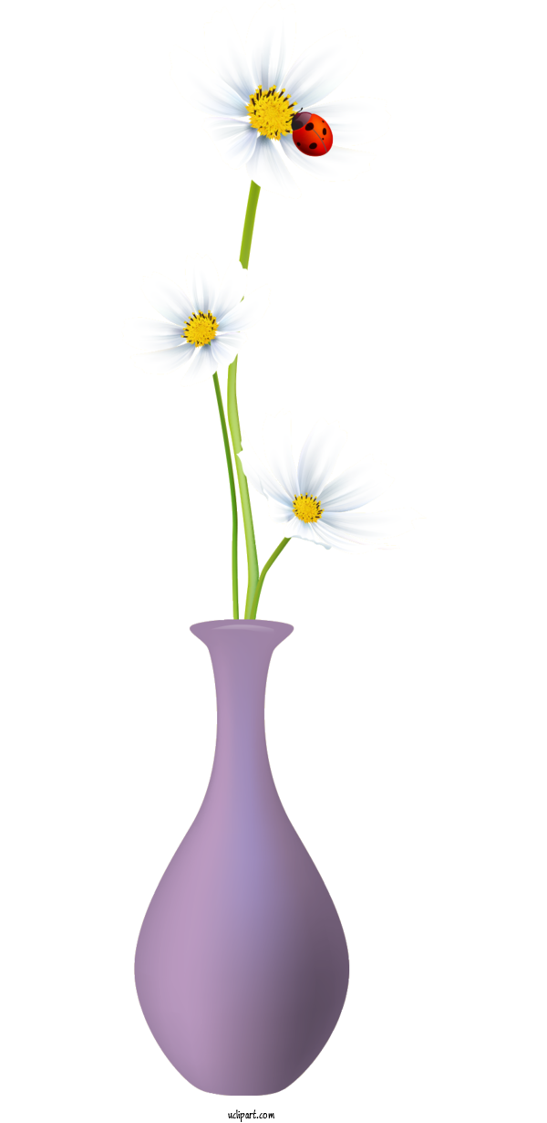 Free Flowers Vase Flower For Gerbera Clipart Transparent Background
