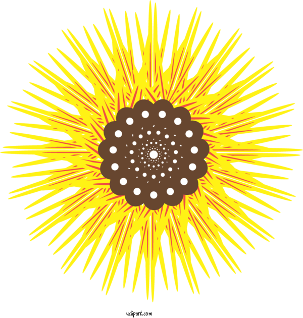 Free Flowers Design Sunflowers For Sunflower Clipart Transparent Background