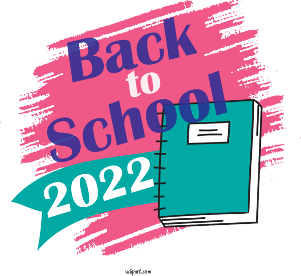 Free School Logo Font Design For Back To School Clipart Transparent Background