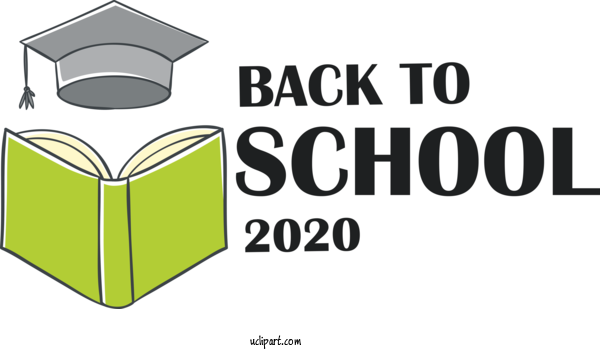 Free School Logo Font Design For Back To School Clipart Transparent Background