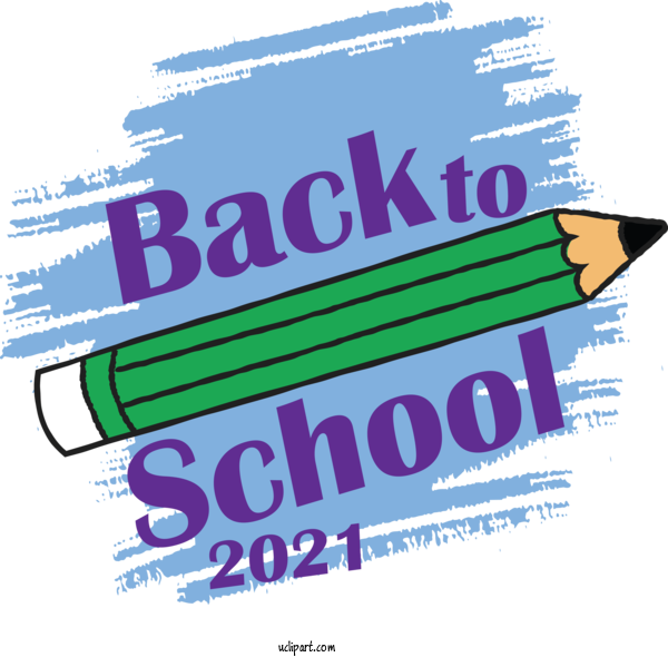 Free School Logo Font Line For Back To School Clipart Transparent Background