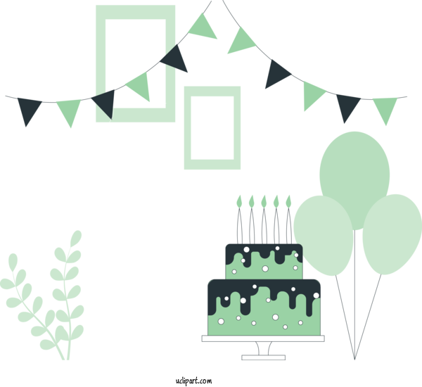 Free Occasions Birthday  Cake For Birthday Clipart Transparent Background