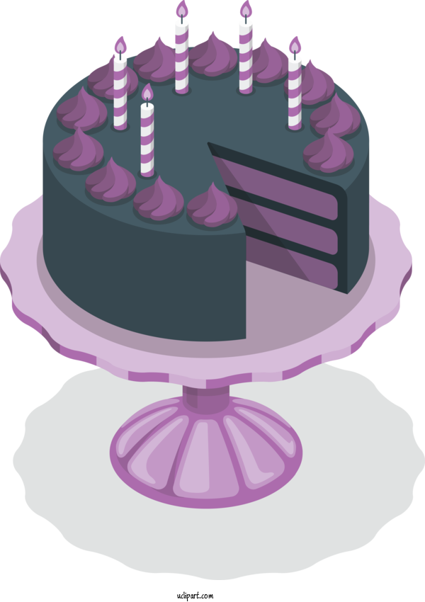 Free Occasions Birthday Birthday Cake For Birthday Clipart Transparent Background