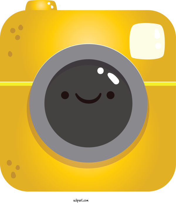Free Icons Smiley Circle Yellow For Camera Icon Clipart Transparent Background