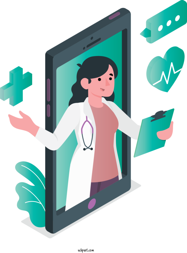 Free Occupations Physician Health Cartoon For Doctor Clipart Transparent Background