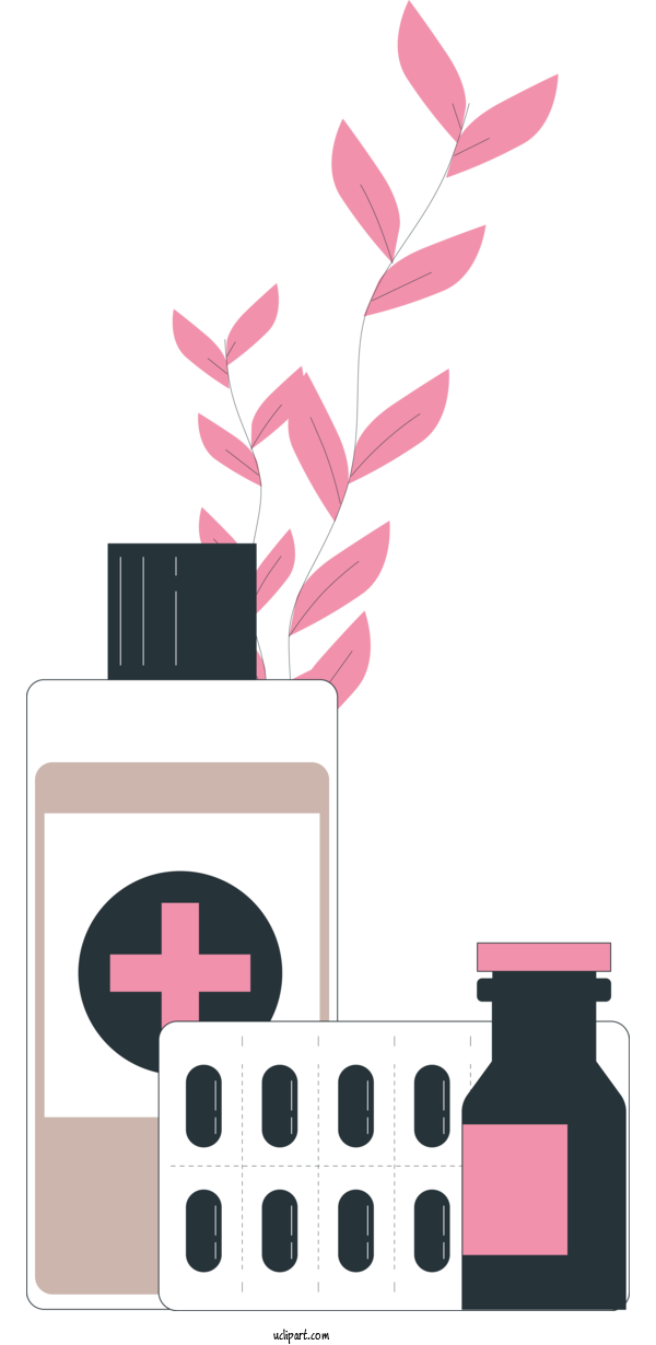 Free Medical Design  Logo For Pills Clipart Transparent Background