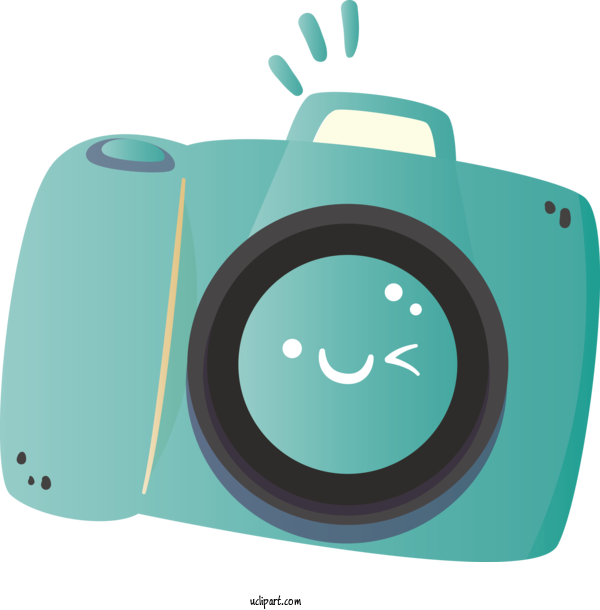 Free Icons Cartoon Green Font For Camera Icon Clipart Transparent Background