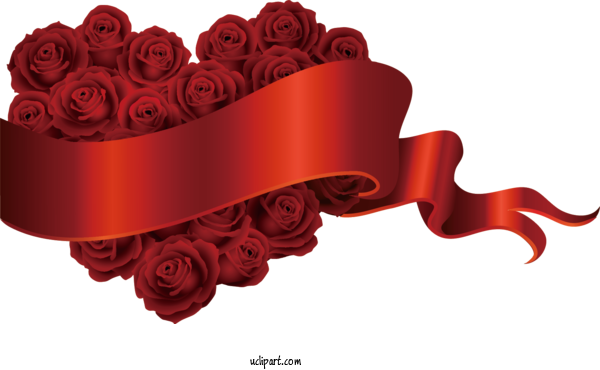 Free Flowers Valentine's Day Happy Valentine Valentine Week For Rose Clipart Transparent Background
