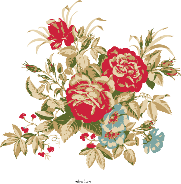 Free Flowers Floral Design Flower Painting For Rose Clipart Transparent Background