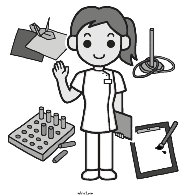 Free Occupations 児童発達支援事業所ケ・セラ  Health Care For Nurse Clipart Transparent Background