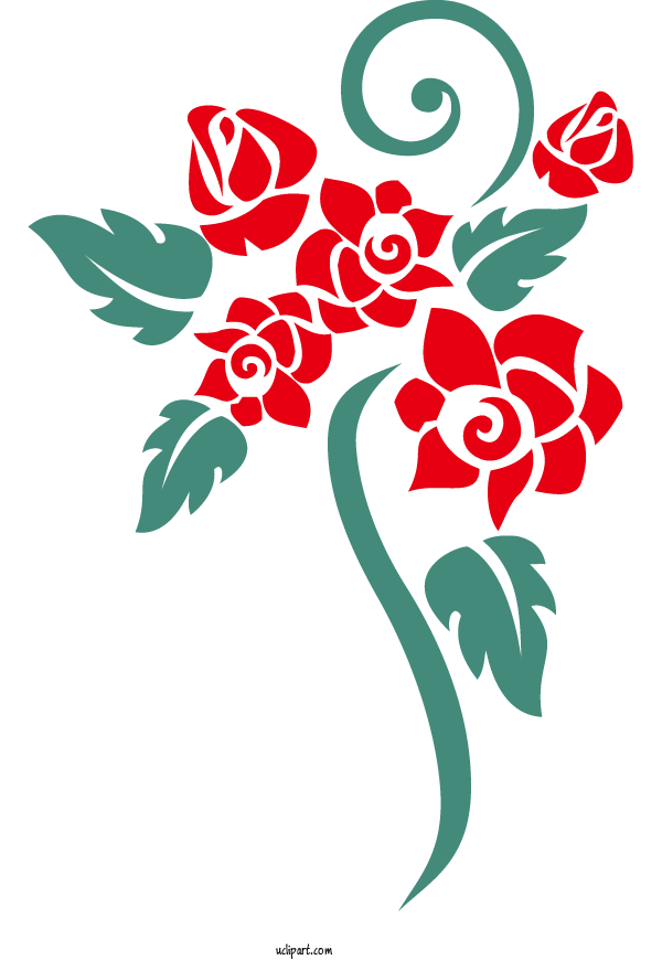 Free Flowers Flower Heart Rose For Rose Clipart Transparent Background