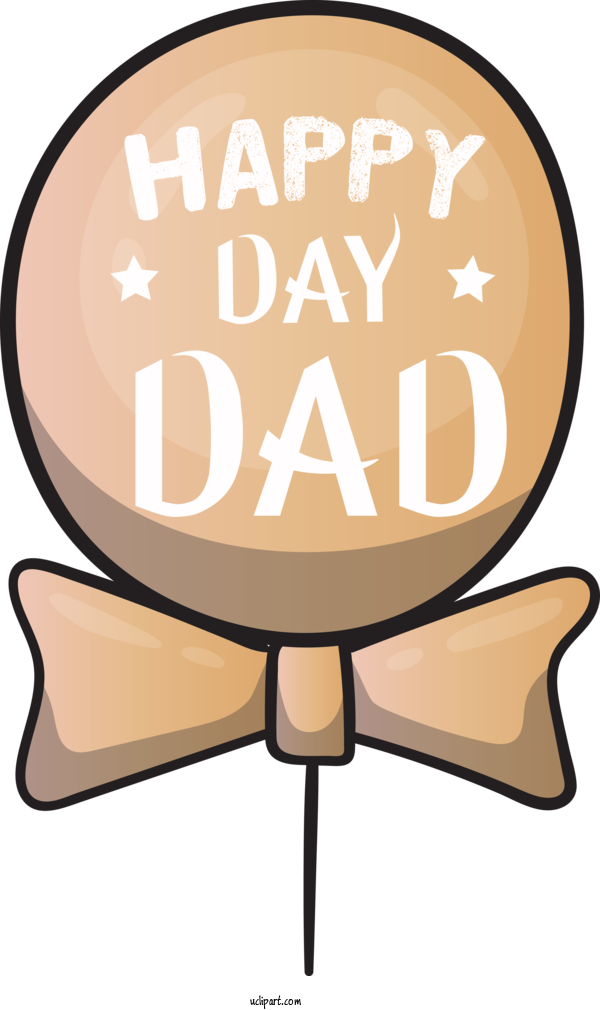 Free Holidays Design Meter For Fathers Day Clipart Transparent Background