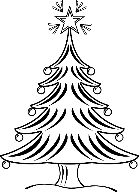 Free Family Christmas Tree Tree Christmas Decoration Clipart Clipart Transparent Background