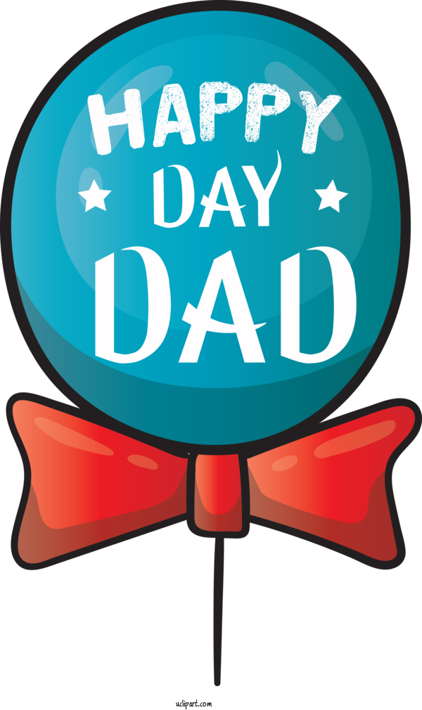 Free Holidays Logo Line Meter For Fathers Day Clipart Transparent Background