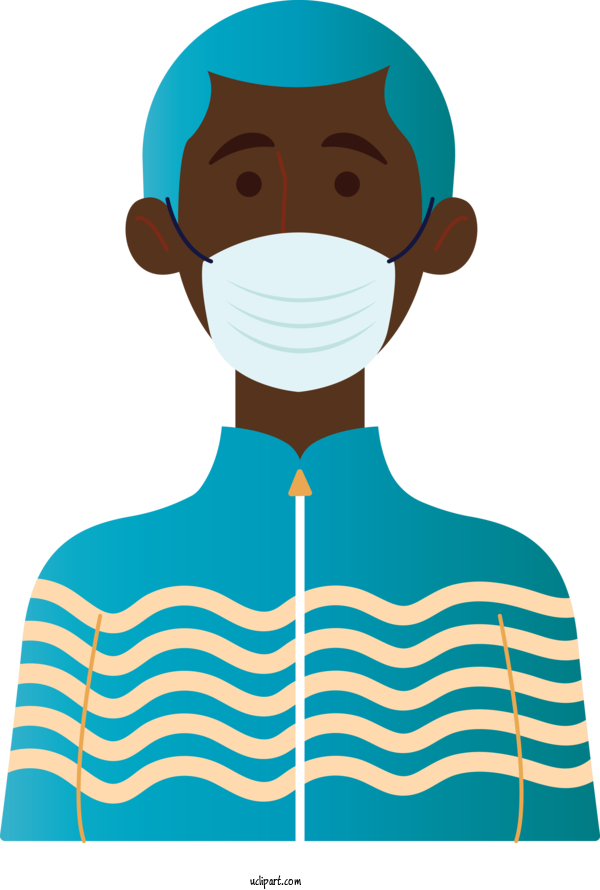 Free Medical Mask Cartoon Gas Mask For Surgical Mask Clipart Transparent Background