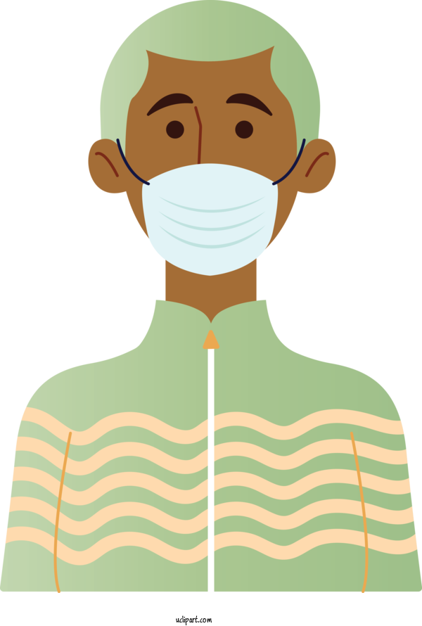 Free Medical Animation Drawing Cartoon For Surgical Mask Clipart Transparent Background