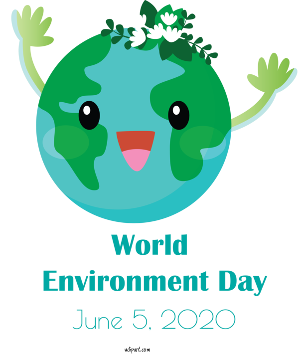 Free Holidays Drawing Cartoon For World Environment Day Clipart Transparent Background