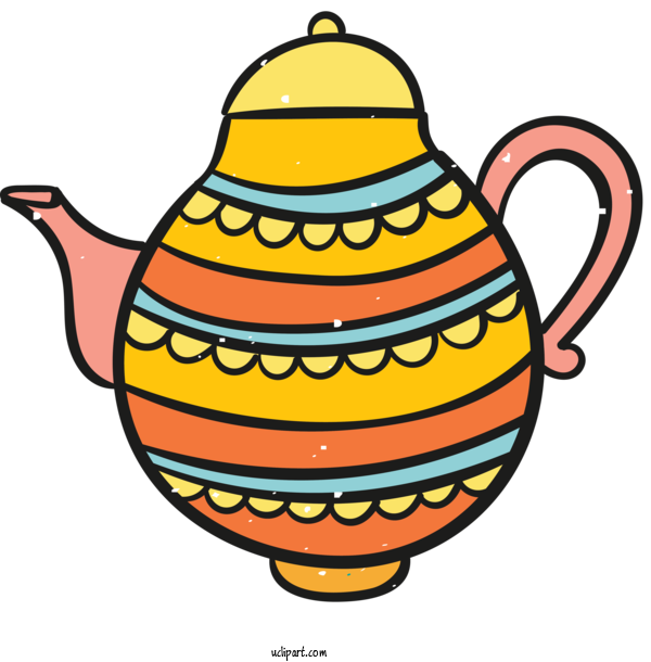 Free Holidays Teapot Yellow Meter For Diwali Clipart Transparent Background