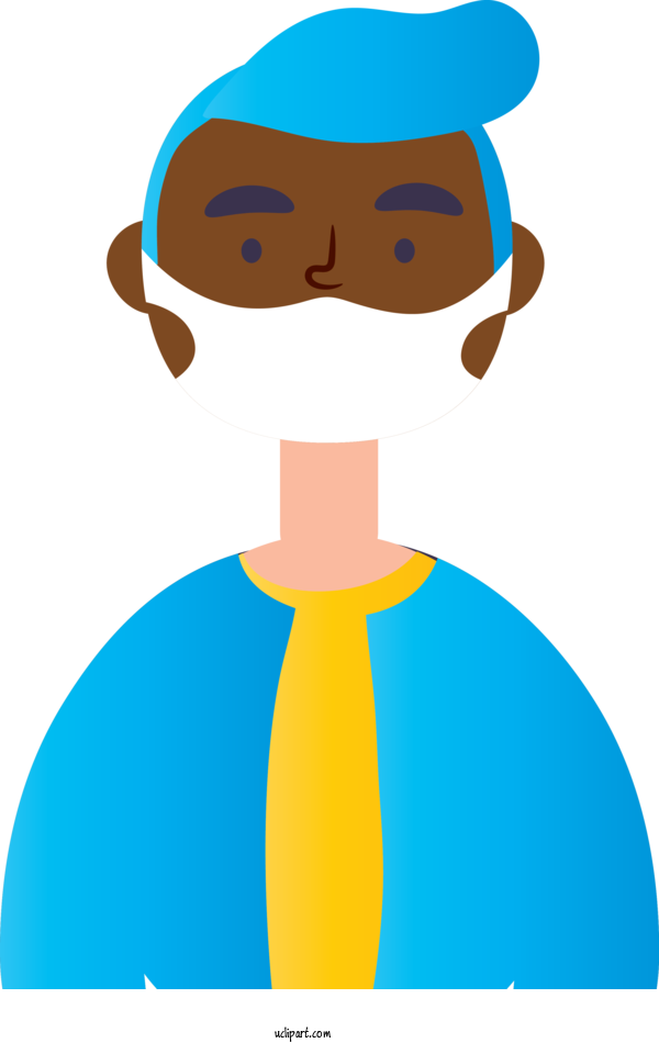 Free Medical Headgear Line Microsoft Azure For Surgical Mask Clipart Transparent Background