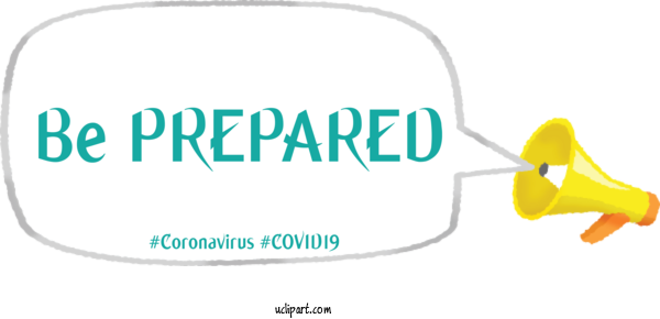 Free Medical Logo Angle Megaphone For Coronavirus Clipart Transparent Background