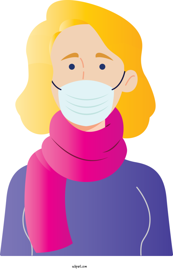 Free Medical Meter Human Character For Surgical Mask Clipart Transparent Background