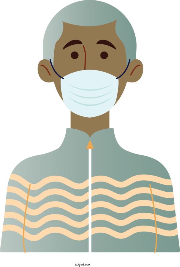 Free Medical Cartoon Mask Animation For Surgical Mask Clipart Transparent Background