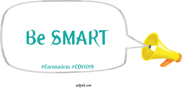 Free Medical Logo Font Megaphone For Coronavirus Clipart Transparent Background