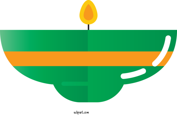 Free Holidays Logo Leaf Green For Diwali Clipart Transparent Background